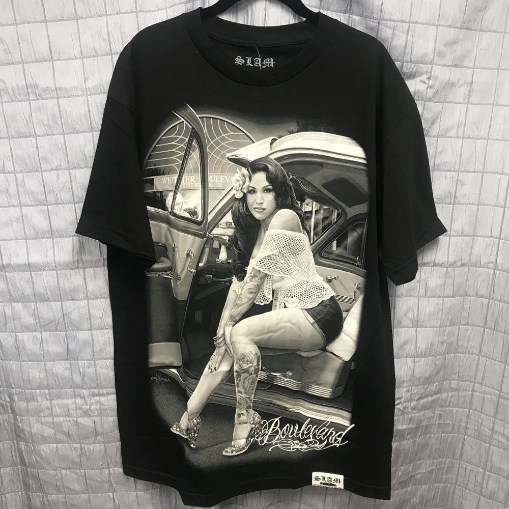 *SOLD* - (XL) SLAM Boulevard mens tee short sleeve NWT DGA